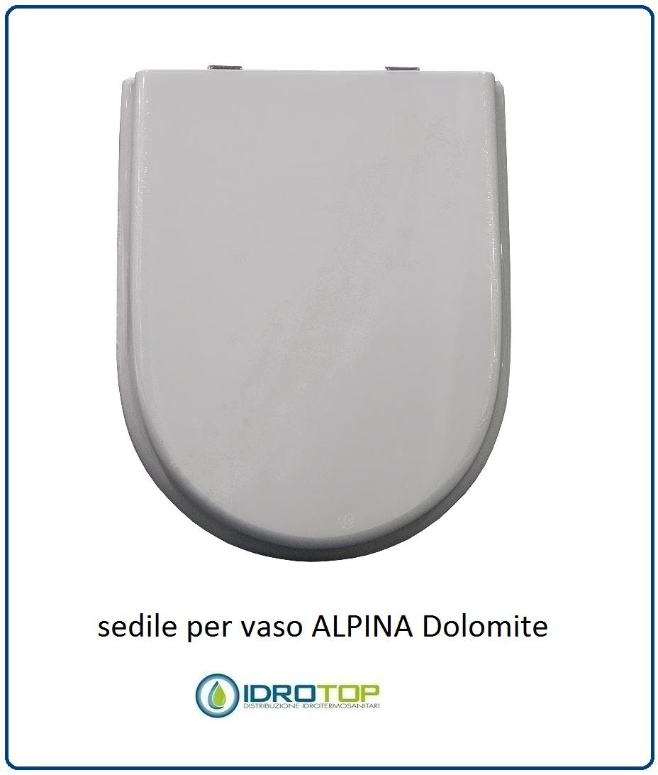 Ceramica Dolomite Serie Alpina.Copriwater Sedile Per Vaso Modello Alpina Dolomite