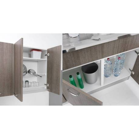 Lavello Da Cucina Con Sottolavello.Sottolavello Pieghevole Per Cucina Lavello In Inox 90 X 50 Idrotop Srl