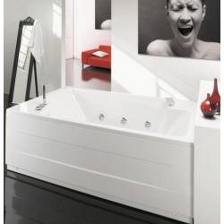 Vasca Da Bagno Con Telaio E Pannelli.Vasca Maxima190x95 Con Pannelli Colore Bianco Euro